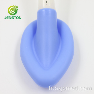 Tube de lumière simple de voie aérienne de masque laryngé en silicone